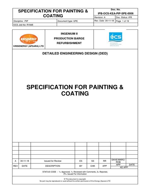 painting and coating standards pdf